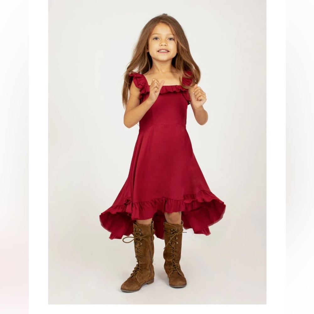 Joyfolie  Betty Dress in Fired Brick size 7